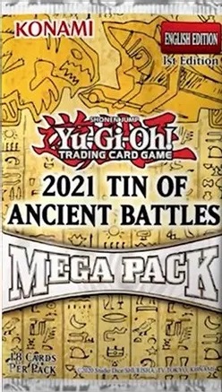Yu-Gi-Oh 2021 Tin of Ancient Battles Mega Pack